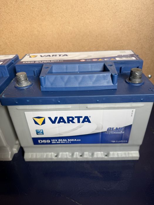 Акумулатор VARTA 60 Ah - 2 броя