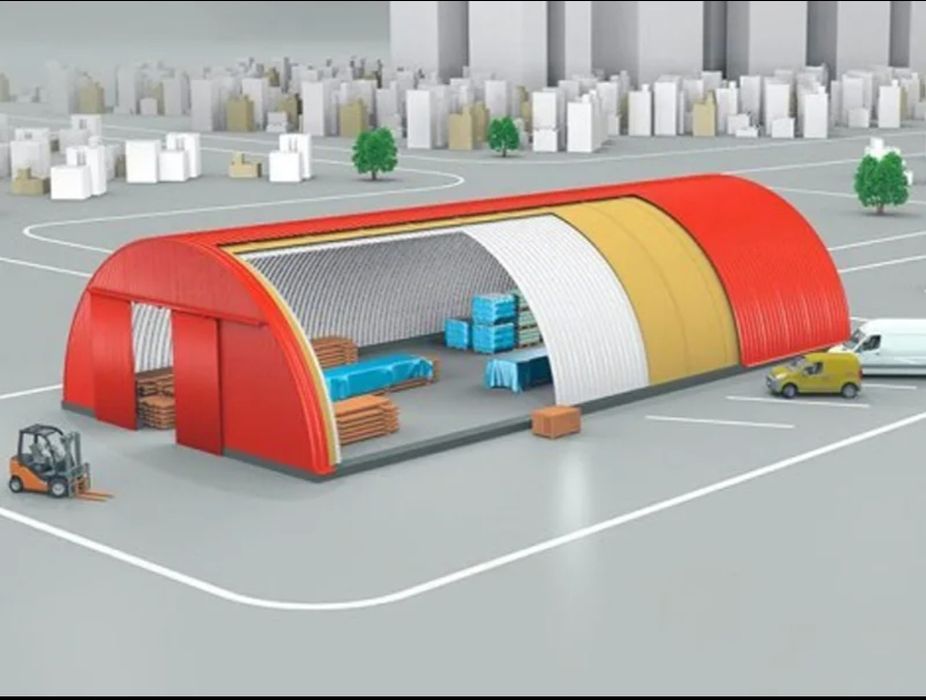 Ангар под ключ за 14 дней