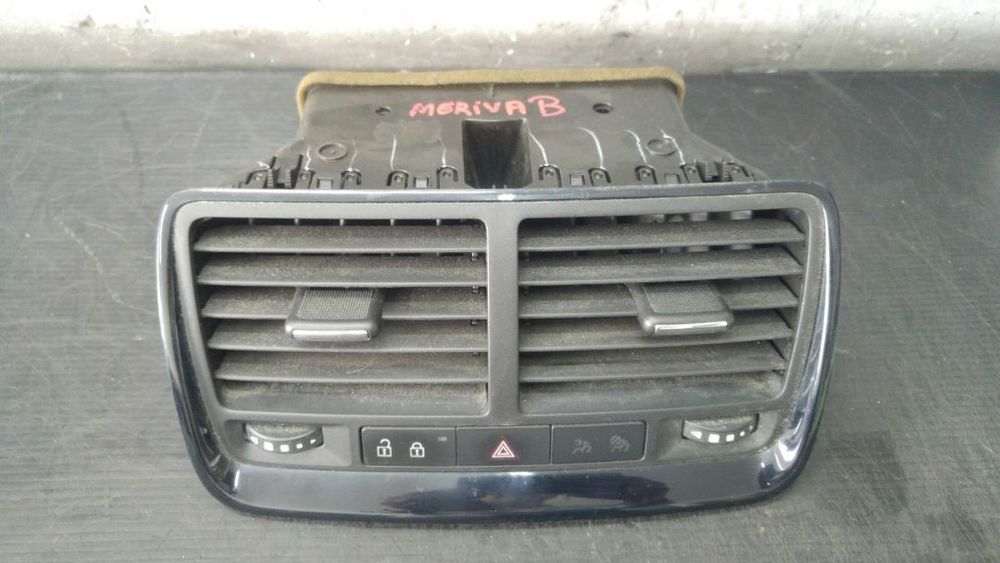Grile ventilatie centrale cu buton avarie blocare usi airbag opel meriva b s10 464000934 13287826