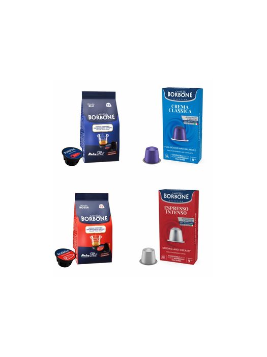 Голямо разнообразие от кафе на зърна,капсули за Nespresso, Dolce Gustо