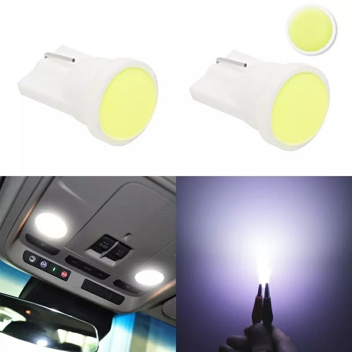 Becuri Led T10-W5W Alb,Albastru-Blue, Galben,Roșu, Verde