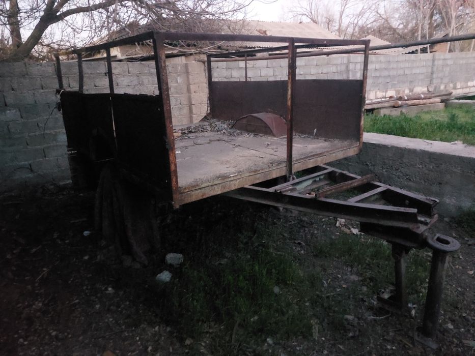 Бір мосттық прицеп сатылады тракторға