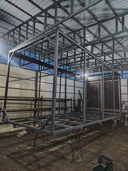 Изготовление металлокаркаса на Газель