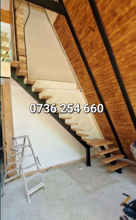 Scara de interior metalice