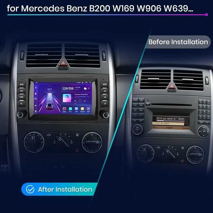 Navigatie Dedicata Mercedes B/Sprinter/Vito/Viano, Android, 2GB RAM