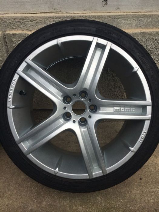 Jante Aliaj 18" 5x100 Momo pt. Audi Vw Seat Skoda + Anv. 225 40 18