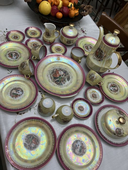 Продам посуда в Астане Чехия. Богема. Чайные сервизы разные