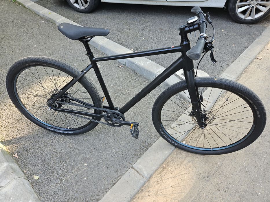 Bicicleta cube hyde pro transmisie curea