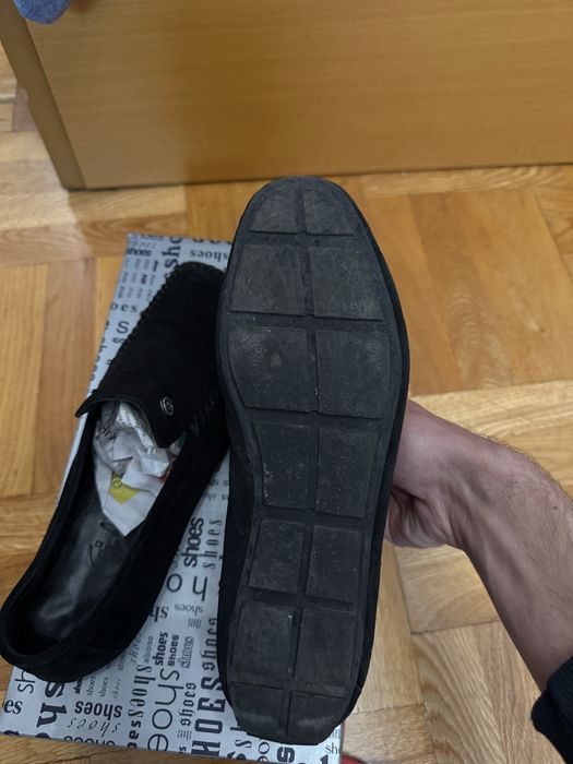 Велурени мокасини Gianni, размер 43