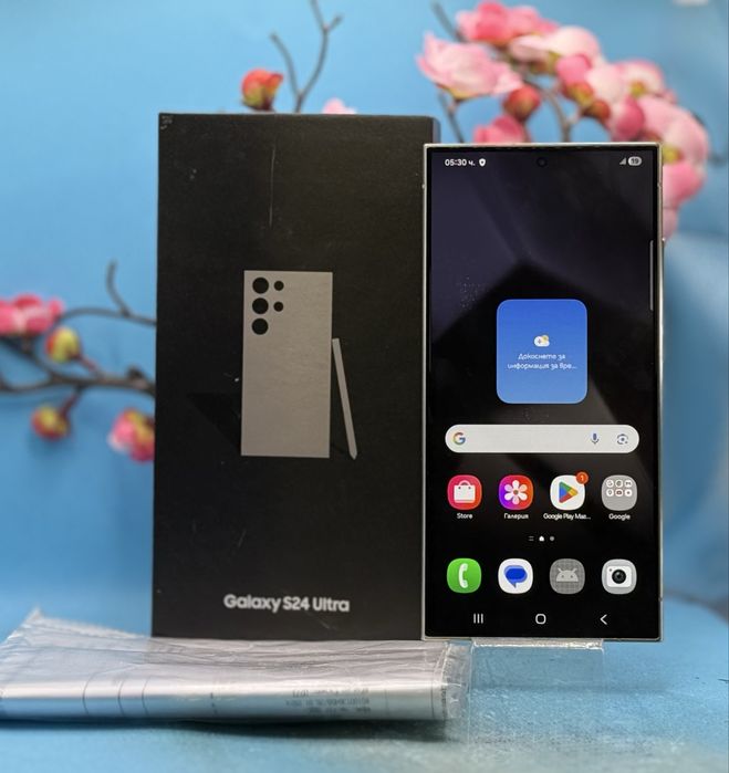 ГАРАНЦИОНЕН!!! Samsung Galaxy S24 Ultra, 12GB RAM, 512GB, 5G,  Grey
