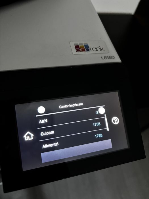 Epson EcoTank L8160 stare impecabilă - doar cu predare personala