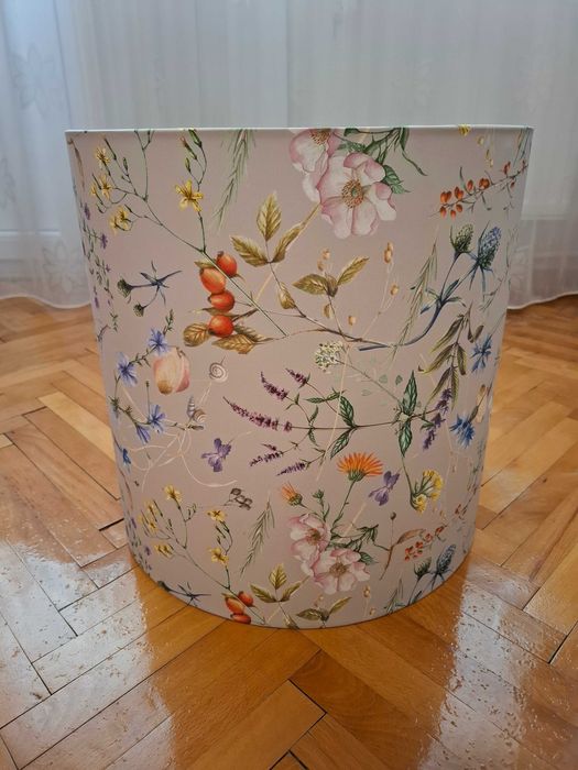 Abajur textil Flowers - NOU!!