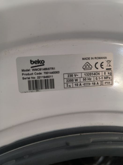 Mașina de spălat, BEKO