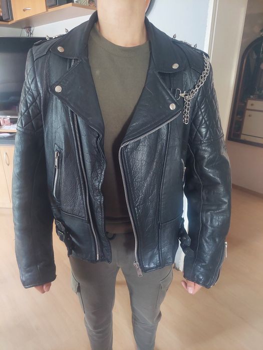 Кожено яке "Рокерия"