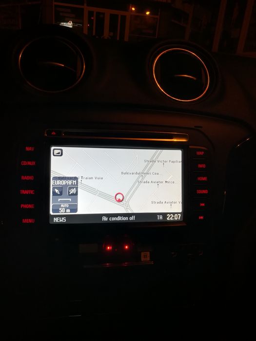 SD Card GPS Harti Ford Navigatie YouTube Video MFD MCA Focus Mondeo RO