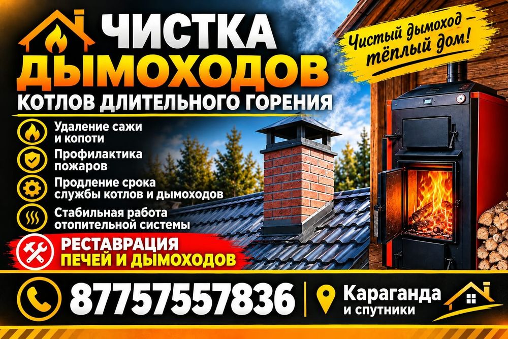 Чистка дымоходов