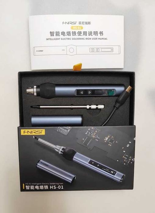 Портативный смарт паяльник FNIRSI HS-01