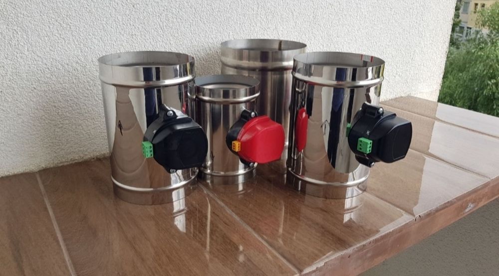 Електрическа Клапа за Аспиратор с ГАРАНЦИЯ Абсорбатор Херметична