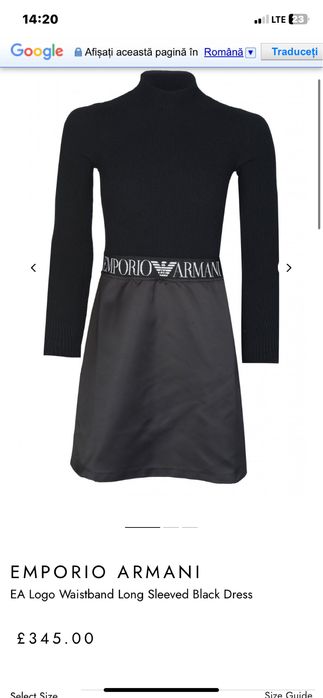 Rochie emporio armani