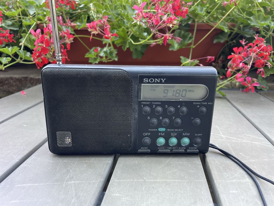 Radio portabil Sony ICF-R800S FM/MW/SW Made in Japan - Functional