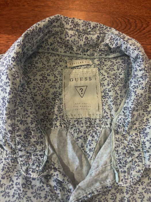 Cămașă GUESS Regular Fit – Mărimea M | stare bună