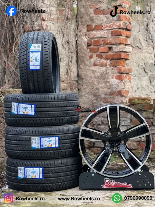 Jante Porsche 21 R21 Porsche Panamera porsche cayenne Roti Porsche R21 in doua latimi cu anvelope vara/iarna inclus