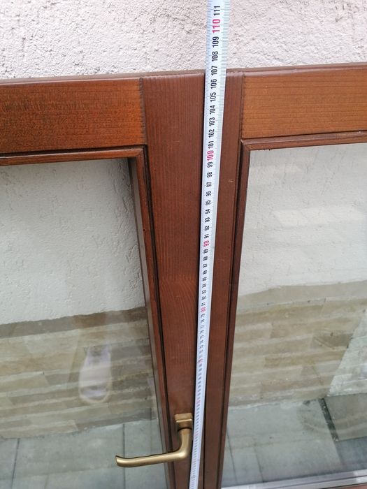 Geamuri duble, rabatabile lemn stratificat, cu plasa de tantari