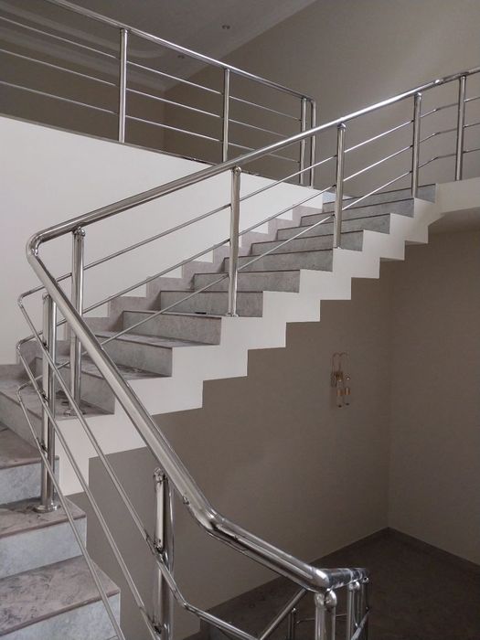 Перила из нержавейка и ограждение zanglamas polatdan toʻsiqlar