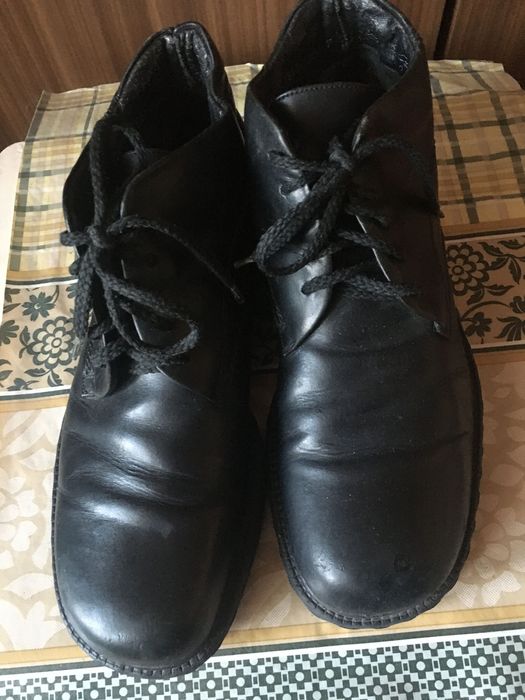 Ботинки мужские кожа натур. Утеплённые. Р.42 Мирабад