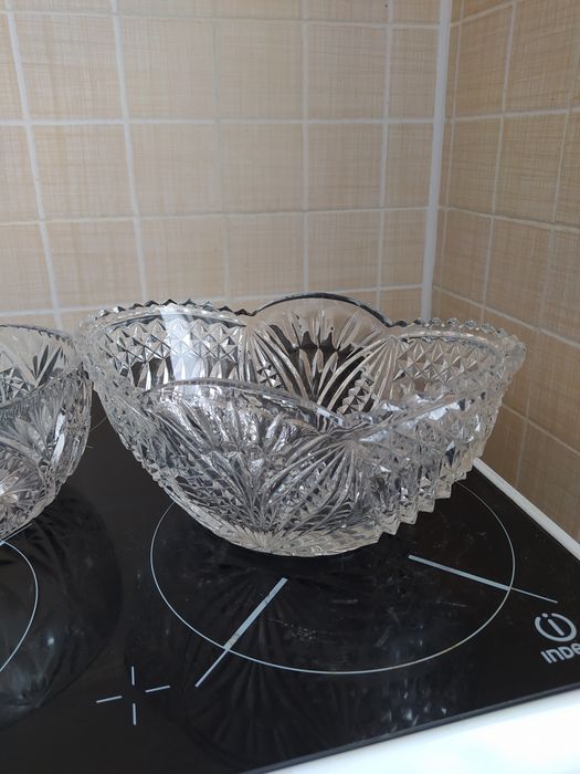 Вазы хрустальные советские