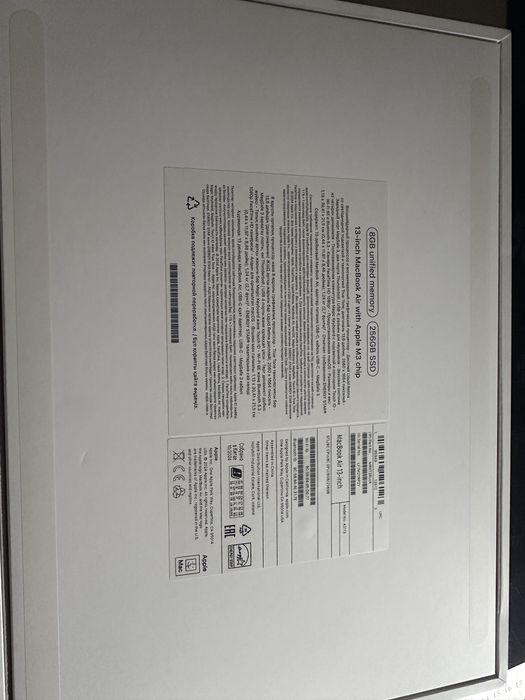 Macbook Air13 M3 2024