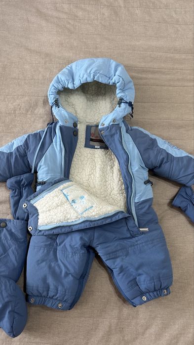 Детский зимний комбинезон