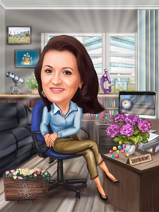 Карикатура по снимка – оригинален подарък за 8 март