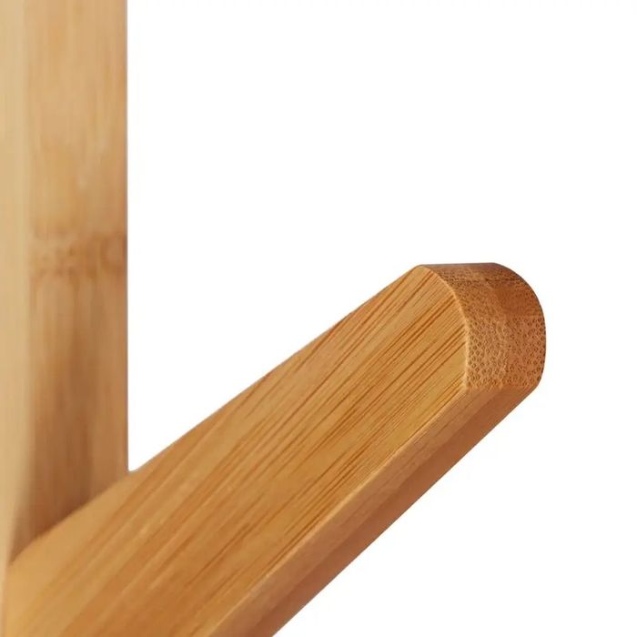 Бамбукова закачалка за дрехи Relaxdays