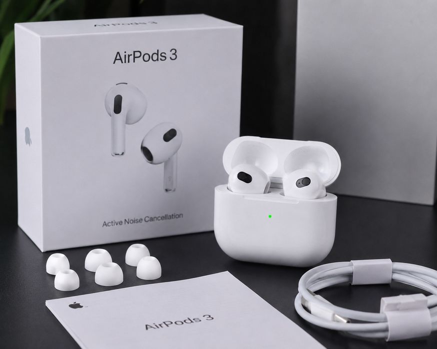 AirPods Pro 3 - беспроводные наушники с шумоподавлением