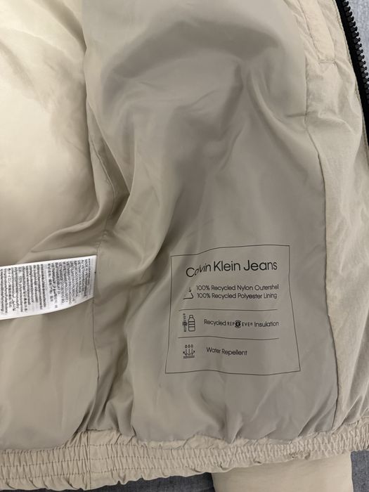 Geaca calvin klein crem marimea xs barbati