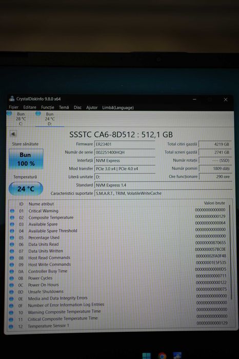 Laptop GIGABYTE G5 KF - i5-12500H / RTX 4060 / 16GB RAM / 0.5 TB Stocare