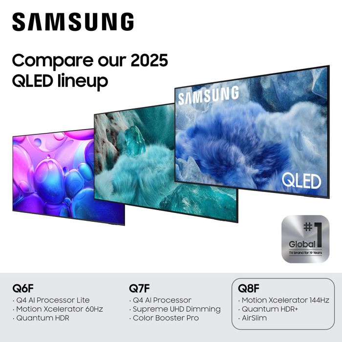Телевизор Samsung 50/ 55/ 65/ Q8F/75 “QLED Q8F 4K Smart TV 120ГЦ