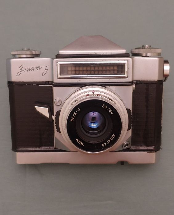 фотоаппарат Зенит 5 объектив Вега 3 50/2.8 рабочий