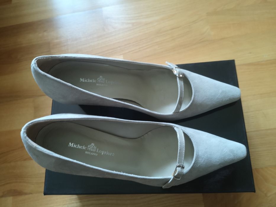 Pantofi piele întoarsă Michelle Lopriore
