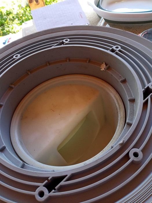 Подов сифон HL с воден затвор за тераса, компл.с надстройка