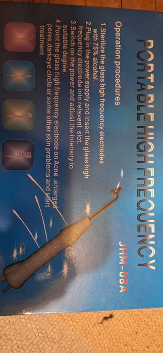 Апарат Дарсонвал за микротокова и импулсна терапия за оформяне на лице