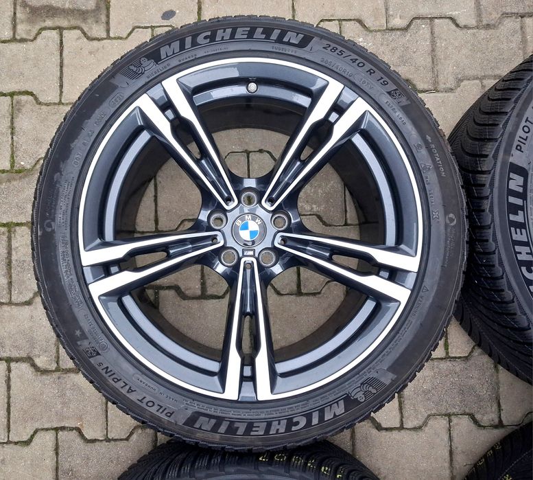 Jante BMW M pe 19 Diamond Cut 8 G14 G15 5 G30 3G20 anvelope vara roti jenti