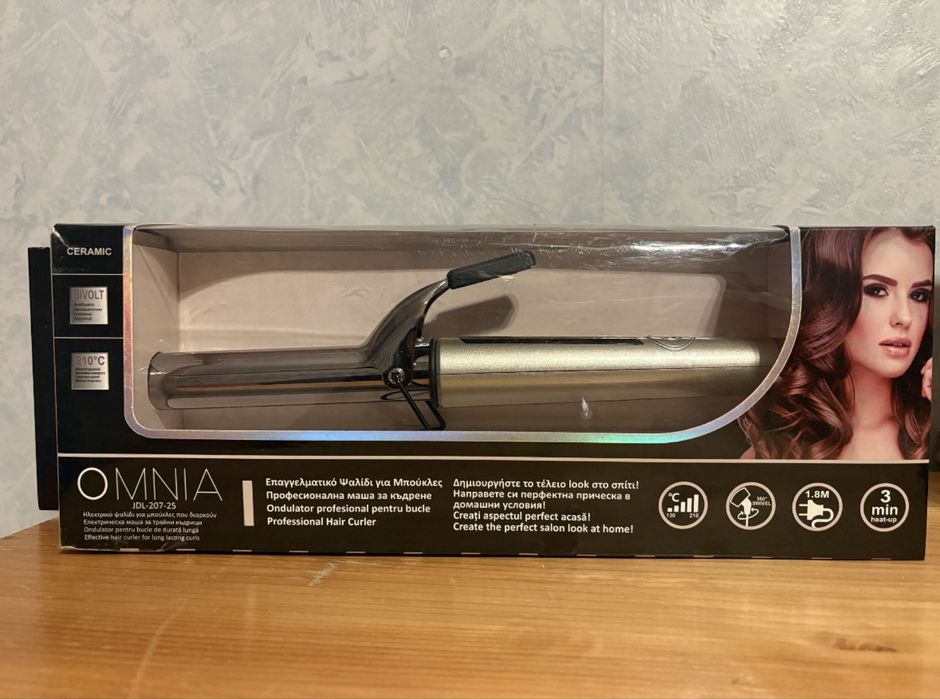 Електрическа маша за трайни кьдрици OMNIA