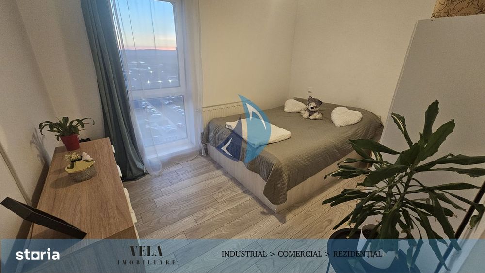 Apartament 3 camere, bloc nou, mobilat/utilat/parcare