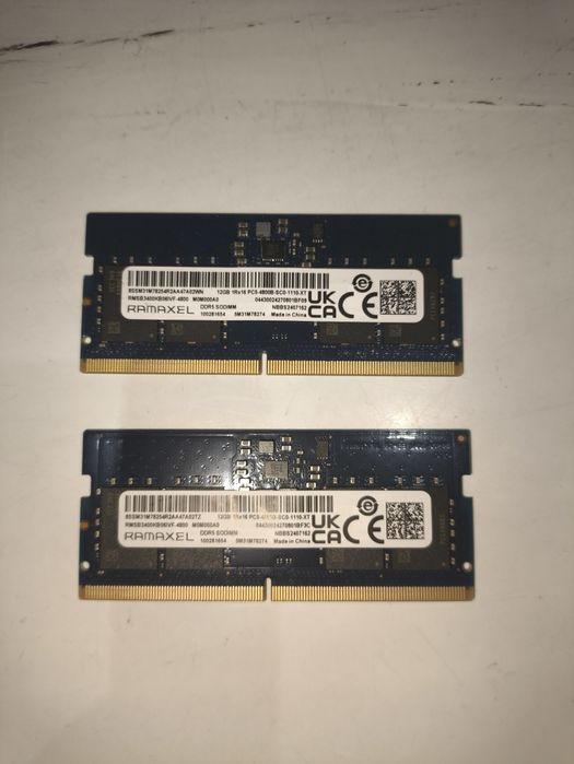 Оперативная память Ramaxel DDR5 SODIMM 2x12 gb