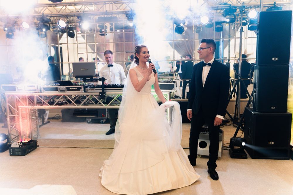 Rochie mireasa din tafta