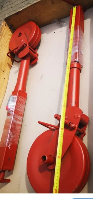 Picior sprijin cu roata remorca îngrășăminte mig gunoi vidanja 7 tone