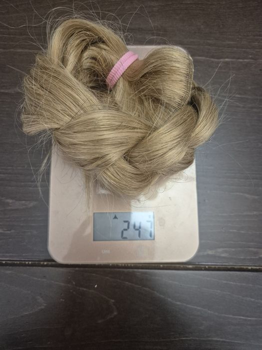 Естествена индийска коса на клипс