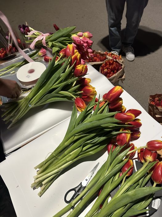 Тюльпаны 350тг !!!